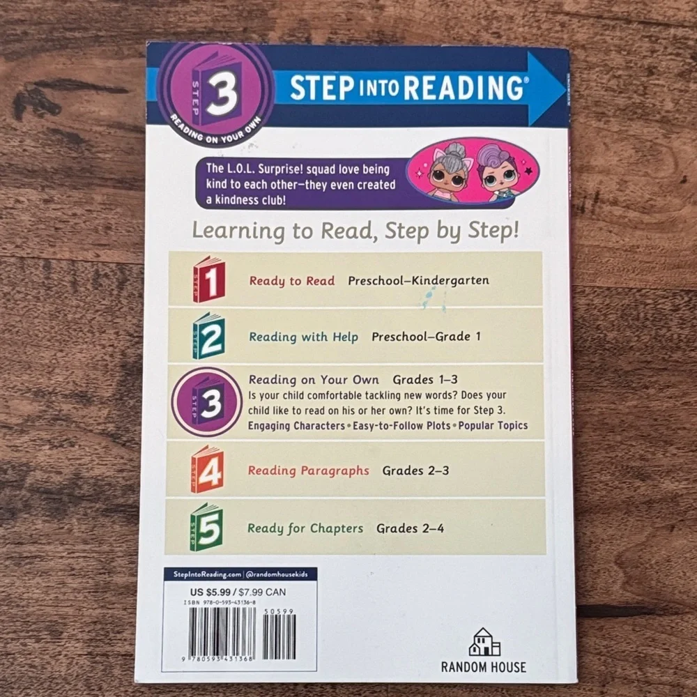 L.O.L. Surprise! The Kindness Club Book with Pink and Gold Accents